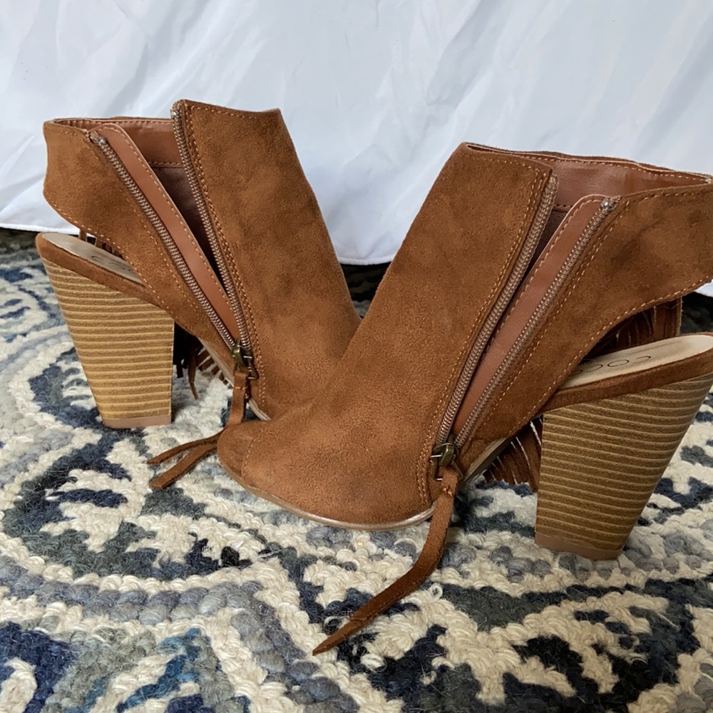 Booties With Fringe By Coconuts By Matisse - image 4